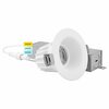 Luxrite 2 Inch LED Recessed Downlight 3CCT 3000K-5000K 8W 600LM Dimmable Damp Rated IC Rated LR23275-1PK